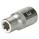 SW-Stahl Spanner socket, 1/4”, E-profile, E6 05460L Thumbnail