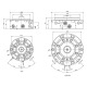 AMF  6101L-20E clamping module with sensor query for opening and locking 552964 Thumbnail