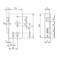 AMF 140DD-30 Lock case for triangular and profile cylinders, blank 557056 Thumbnail