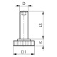AMF Support screw 6314S size M24x87 73478 Thumbnail
