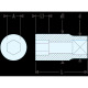 FACOM Steckschluessel 1/2” 6-Kant 8 mm S.8H Thumbnail