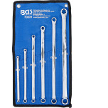 BGS Double ring spanner set with E-profile ring heads | extra long | SW E6 x E7 - E22 x E24 | 6 pcs. 70331