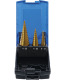 BGS Step Drill Set | titanium-nitrided | Ø 4 - 30 mm | 3 pcs. 1624 Thumbnail