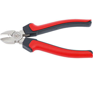 BGS Diagonal Side Cutters | Stripper function | 165 mm 332