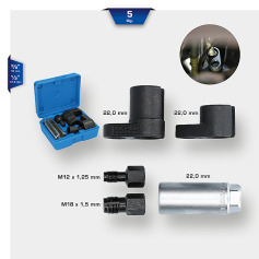 Brilliant  Lambda sensor socket set | 5 pcs. BT601000