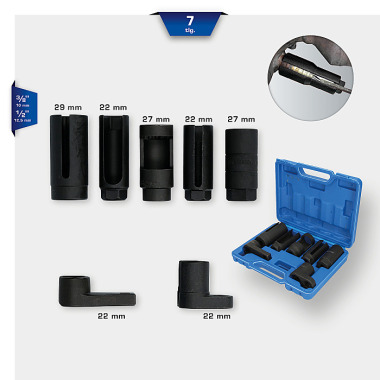 Brilliant  Lambda sensor and sensor socket set | 7 pcs. BT601020