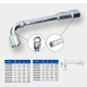 Brilliant  Double socket spanner, offset, 8 mm BT015008