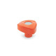 Ganter Triangular Knobs, Plastic 5339-32-M6-OR