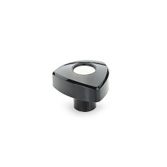 Ganter Triangular Knobs, Plastic 5339-60-M10-SW