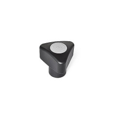 Ganter Torque Limiting Triangular Knobs 5344-80-M8-6-DGR