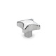 Ganter Hand Knobs, Aluminum 6335-AL-25-M5-E-PL Thumbnail