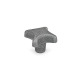 Ganter Hand Knobs, Casting Only, Cast Iron / Aluminum, without Bore 6335-GG-40-A