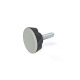 Ganter Star Knobs with Threaded Stud, Plastic 636.4-45-M8-30-DGR