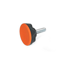 Ganter Star Knobs with Threaded Stud, Plastic 636.4-56-M8-40-DOR