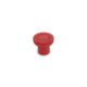 Ganter Knurled Knobs, Plastic, Threaded Bushing Brass 676-18-M4-RT Thumbnail