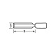 BAHCO Chisel, polypropylene handle, 32 x 140 mm 414-32 Thumbnail