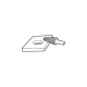 BAHCO Rotor cutter, round cone shape, medium, 70 mm L1630M08 Thumbnail