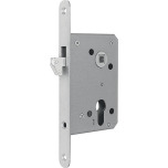 BKS Cerradura de embutir de puerta corredera 0 375 PZ 20/55/60/8mm plata ctg.faceplate 205mm BKS 03750014 Miniatura BKS Cerradura de embutir de puerta corredera 0 375 PZ 20/55/60/8mm plata ctg.faceplate 205mm BKS 03750014
