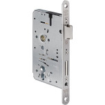 BKS Cerradura de embutir antipánico 2326 Fkt.E rd 24/65/72/9mm DIN L/R VA BKS B-23260-27-L-8 Miniatura BKS Cerradura de embutir antipánico 2326 Fkt.E rd 24/65/72/9mm DIN L/R VA BKS B-23260-27-L-8