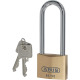 Abus Candado de cilindro 85/50HB80 anchura del cuerpo de la cerradura 50mm MS varias llaves ABUS 02417
