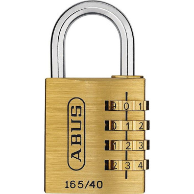 Abus Candado de combinación 165 cuerpo de la cerradura con rodillo codificado MS de 40mm.4 ABUS 20361