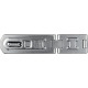 Abus Aldaba blindada 100/80 DG L.125mm A.27mm STA galvanizada c.ojal ABUS 01443
