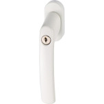 Abus Manilla para ventana FG200 W AB208 Aluminio blanco con cerradura ABUS 44259 Miniatura Abus Manilla para ventana FG200 W AB208 Aluminio blanco con cerradura ABUS 44259