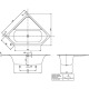 V&B WP-System LOOP & FRIE NDS UAE140LFS m EckBaWa. 140x140 Tech. Position 2 we UAE140LFS3A2V01 Miniatura