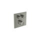 IS Brausethermostat UP Ce ratherm Navigo 2 Verbrauc her Eckig Silver Storm A7302GN