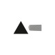 HAZET lima triangular 2123-8 Miniatura