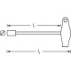 HAZET llave hexagonal 428-6 Miniatura