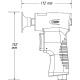 HAZET Molinillo de cerdas 9033-11/17 Miniatura