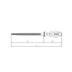Sonic Lima triangular, 315mm 46914 Miniatura