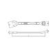 Sonic Llave combinada Next, 7mm 41707 Miniatura