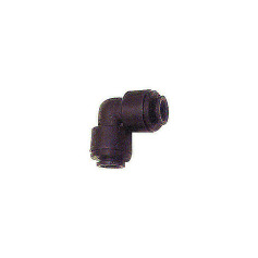 Riegler Conector angular POM, para manguera Ø exterior 12 mm 110307