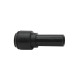 Riegler Reductor POM, conector 22 mm, para manguera exterior Ø 18 110334