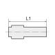 Riegler Reductor POM, conector 22 mm, para manguera exterior Ø 18 110334 Miniatura