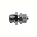 Riegler Racor recto, M5 a., para manguera 5/3 110469