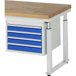RAU Unterbau-Container Serie 7000 - B: 580 mm, H: 440 mm, T: 650 mm 08-L2.13A.11 Miniatura RAU Unterbau-Container Serie 7000 - B: 580 mm, H: 440 mm, T: 650 mm 08-L2.13A.11