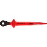 KS Tools Carraca de rueda dentada con aislamiento protector, 17x19 117.2295
