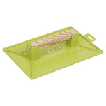 KS Tools Fratás de ABS verde, rectangular 144.0540
