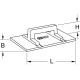 KS Tools Fratás de madera, forma rectangular, 180x270mm 144.0580 Miniatura