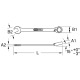 KS Tools Llave combinada de carraca GEARplus, conmutable, 6 mm 503.4606 Miniatura