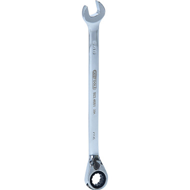 KS Tools Llave combinada de carraca GEARplus, conmutable, 5/16  503.4681