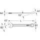 KS Tools Llave combinada, en ángulo, 9/16  517.1906 Miniatura