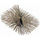KS Tools Cepillo de limpieza de acero, forma rectangular, ø 300x300mm 900.6212