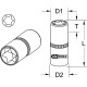 KS Tools 1/4 Llave de vaso Torx-E CHROMEplus, E11 918.1588 Miniatura