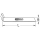 KS Tools Rasqueta angular BRONZEplus 200 mm  963.9520 Miniatura