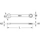 KS Tools Llave combinada de carraca TITANplus, 12 mm 965.1012 Miniatura