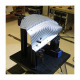 AMF Abrazadera horizontal No.6830B 0 base horizontal negra 90423 Miniatura